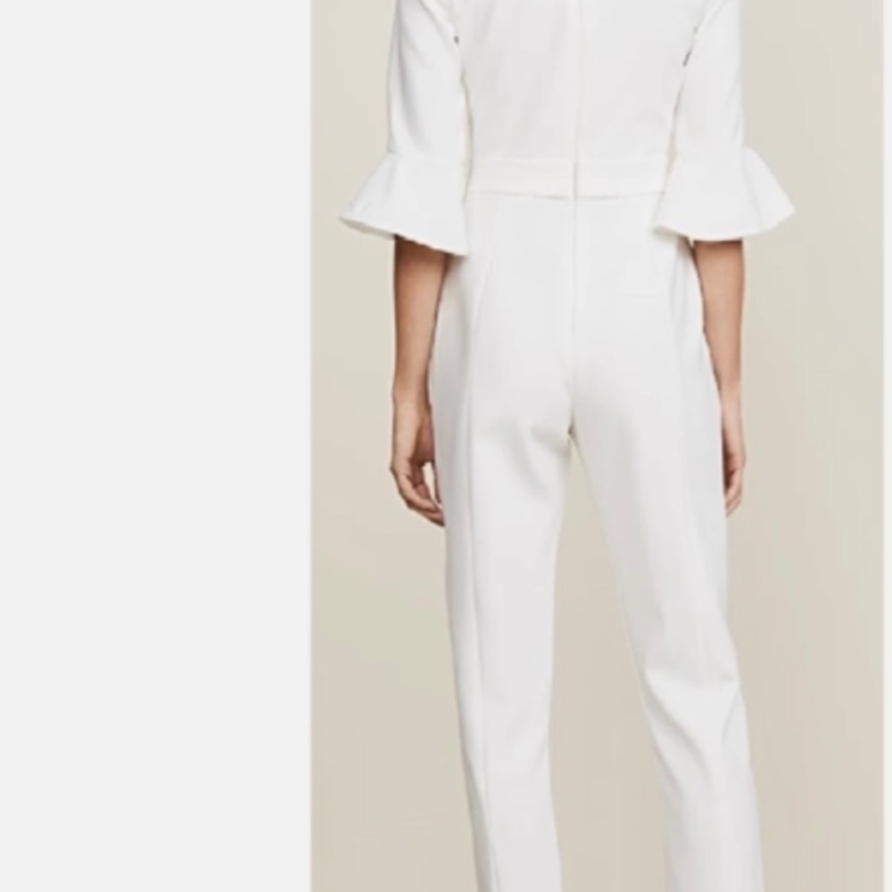 Black Halo long sleeve Jumpsuit sz 4